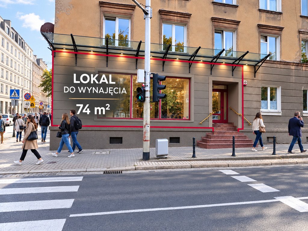 Lokal usługowy 74 m² w centrum Wrocławia - polecam Wrocław, Stare Miasto, Tadeusza Kościuszki  74m2 Foto 1