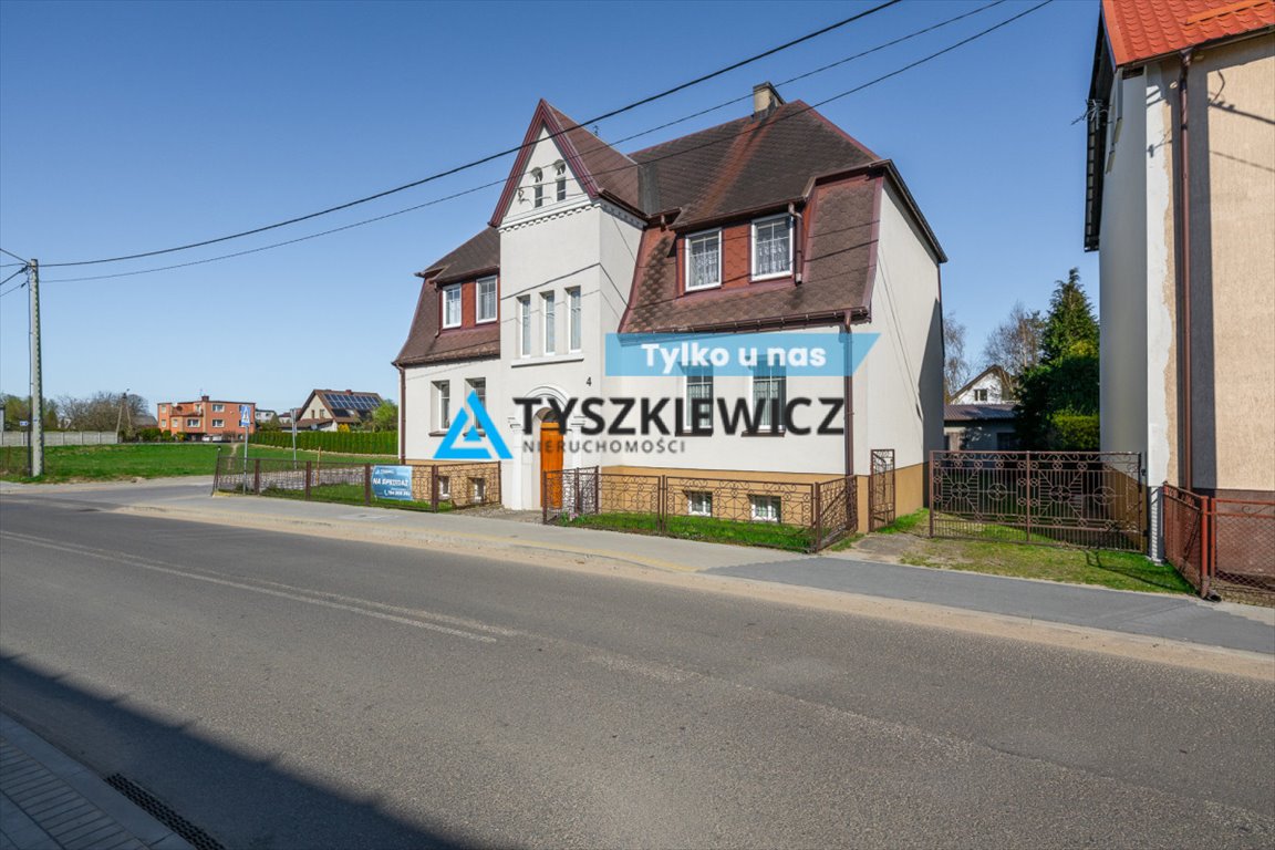 Dom z 4 niezależnymi mieszkaniami, inwestycja lub rodzinna oaza Lubichowo, Słoneczna  250m2 Foto 1