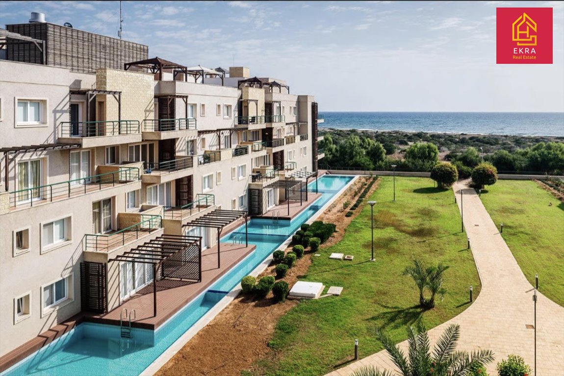 Apartament z widokiem na morze, 200m od plaży, Bafra Cypr, Bafra, Bafra 99920  38m2 Foto 1