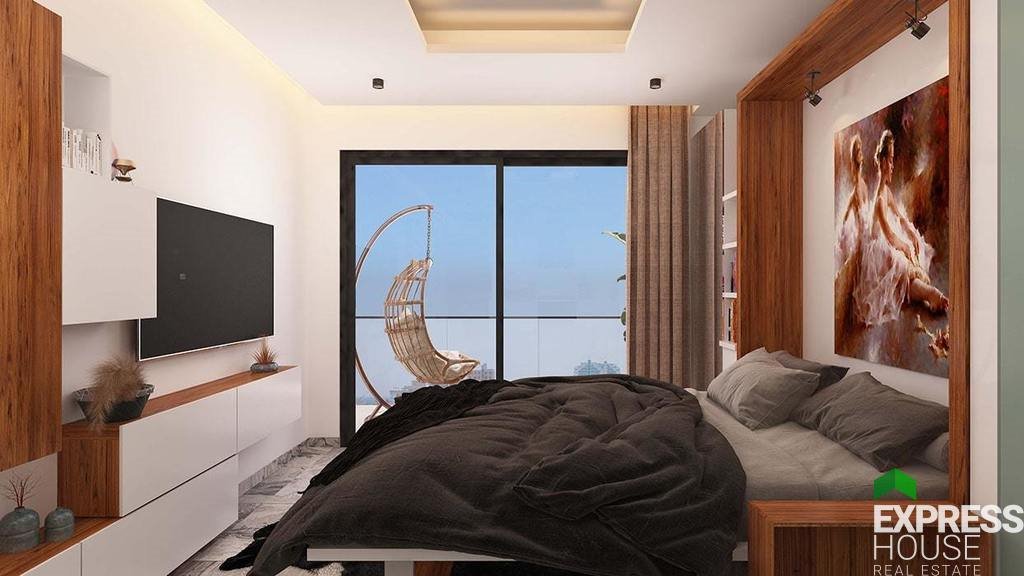 Luksusowe studio z prywatną plażą i wysoką stopą zwrotu Cypr, Trikomo  35m2 Foto 1