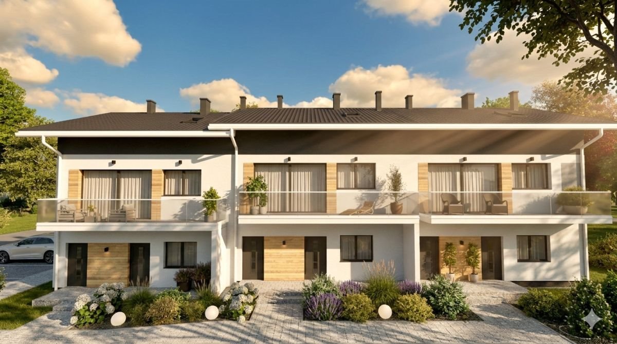 Polecam nowoczesny apartament 57 m² z ogrodem 165 m² w Rzeszowie Rzeszów, Warszawska  57m2 Foto 1