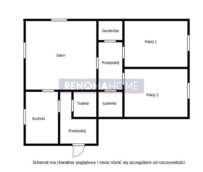 Mieszkanie trzypokojowe na sprzedaż Wałbrzych, Biały Kamień  71m2 Foto 17