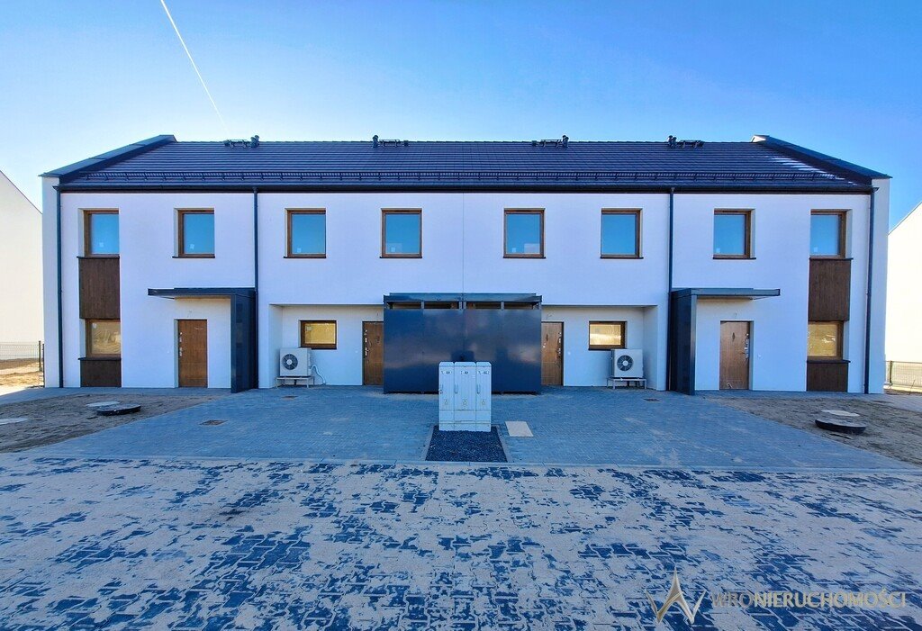 Nowoczesny dom z ogródkiem, energooszczędny, 73,6 m² Wołów  74m2 Foto 1