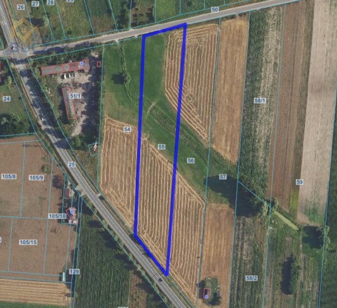 Duża działka rolna 13 958 m² z dostępem asfaltowym Jeżówka  13 958m2 Foto 1