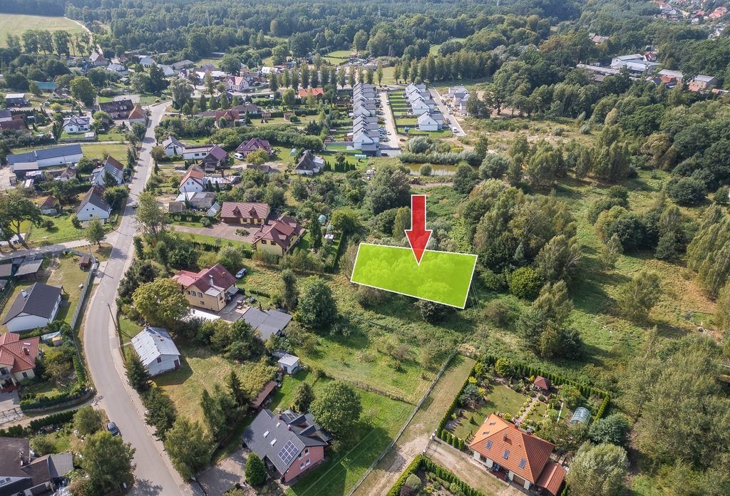 Działka budowlana na sprzedaż Krępa Słupska  988m2 Foto 1