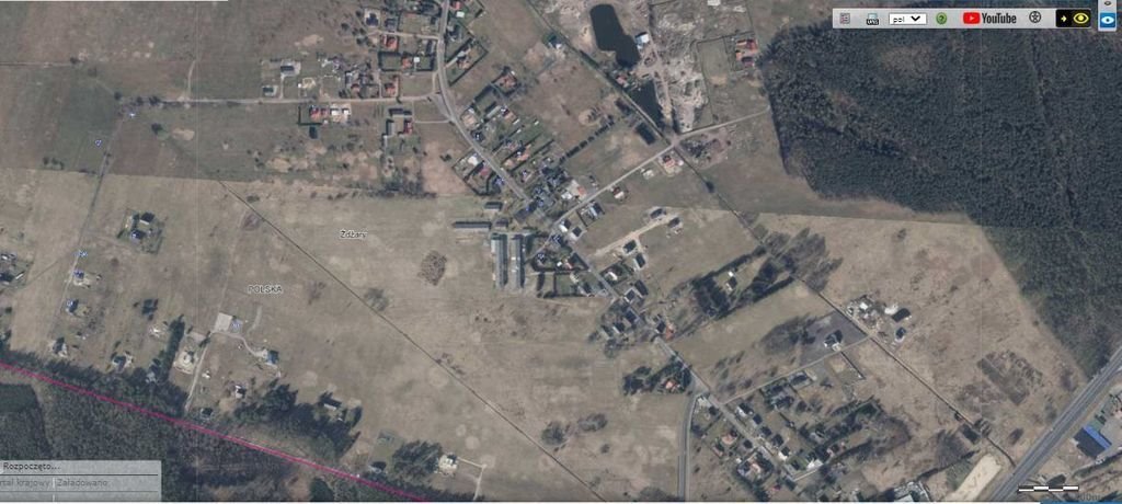 Działka pod zabudowę jednorodzinną w Żdżarach, 1294 m2 Żdżary  1 294m2 Foto 1