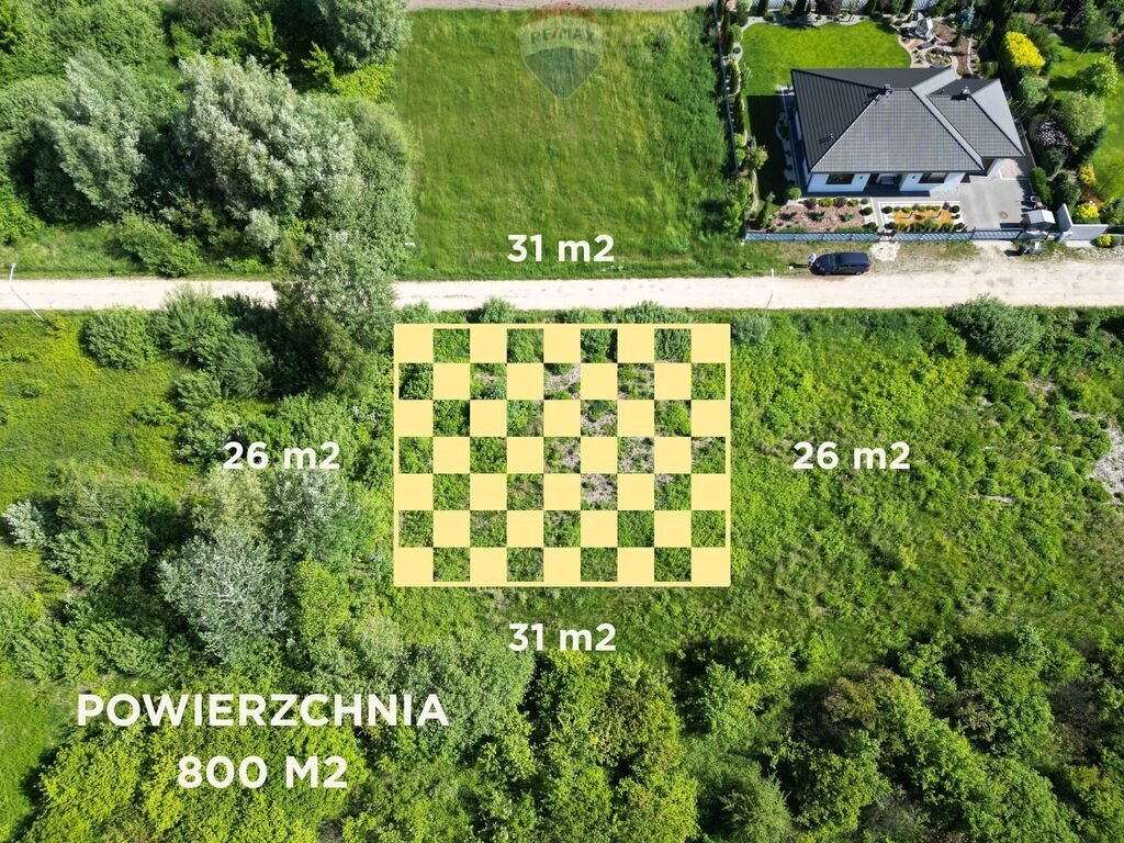 Działka 800 m² pod dom w Serocku, blisko natury Serock, Daliowa  800m2 Foto 1