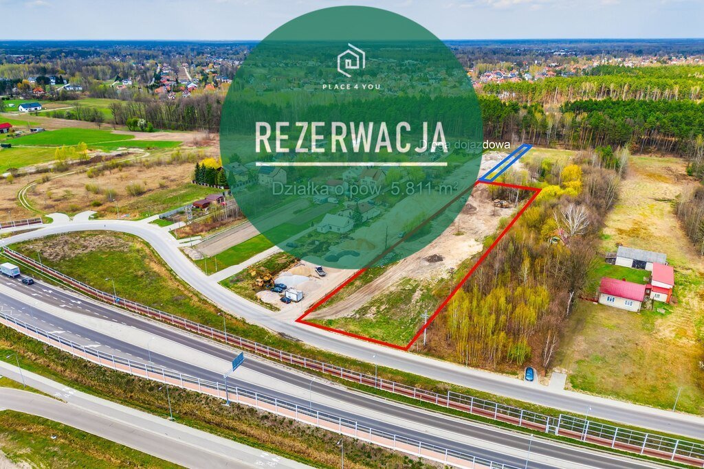 Działka inwestycyjna 5811 m² w Starym Koniku, MPZP Stary Konik  5 811m2 Foto 1