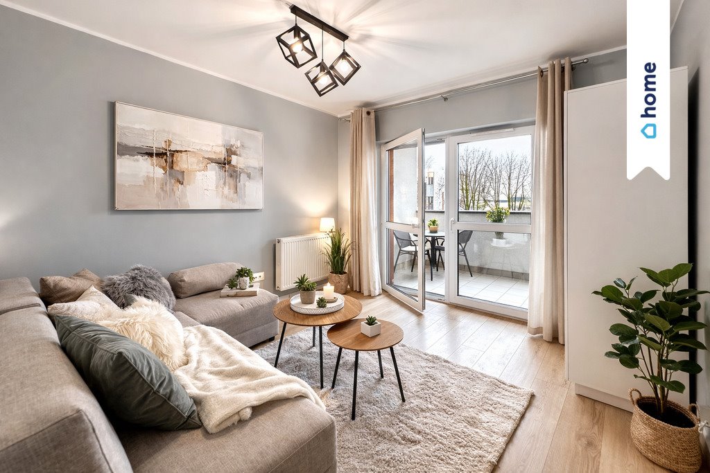 Komfortowe 2-pokojowe mieszkanie z oddzielną kuchnią i loggią Rzeszów, Miła  38m2 Foto 1