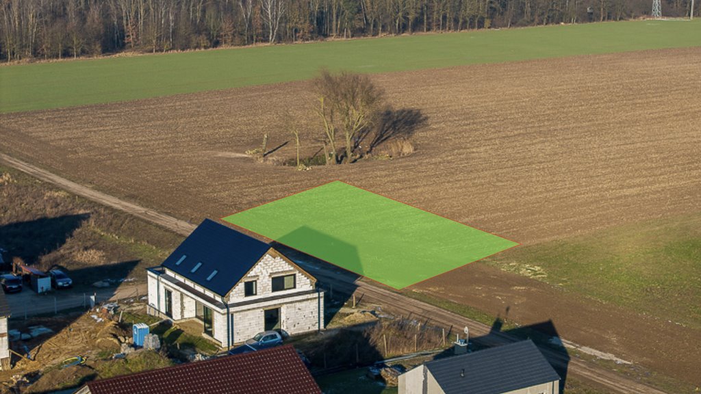 Działka 1355 m² pod dom i usługi, las, nowa okolica Kaźmierz, Podgrzybkowa  1 355m2 Foto 1