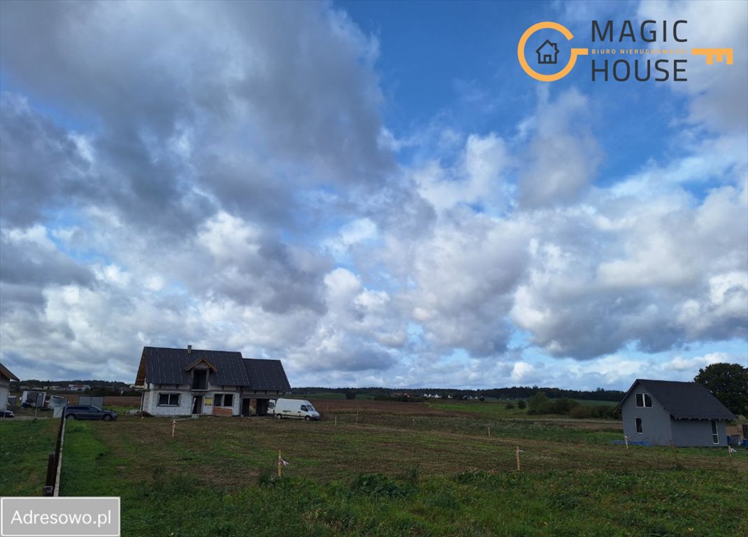 Działka budowlana 1039 m2 w Kaczkach, prąd, blisko Gdańska Kaczki, Starogardzka  1 039m2 Foto 1