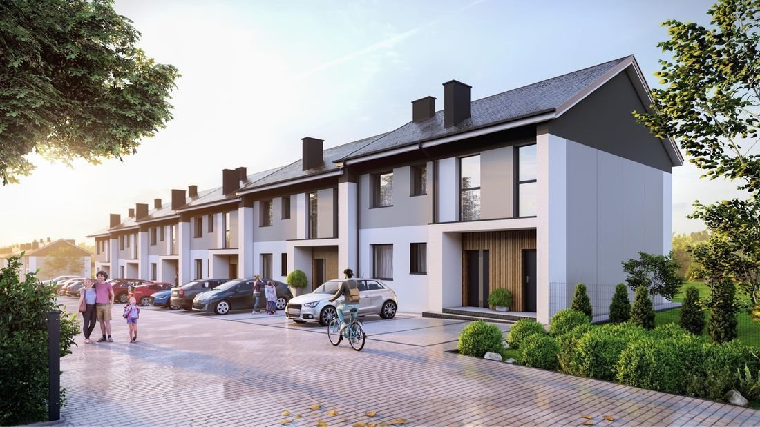 Nowoczesne 80 m² z poddaszem, balkon, garaż (Głogów Małopolski) Głogów Małopolski, Bursztynowa  80m2 Foto 1