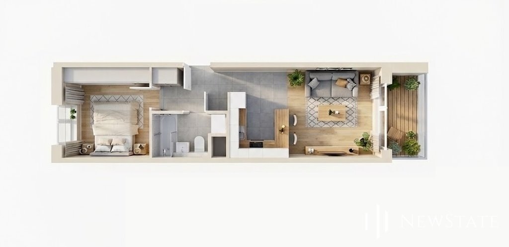 Mieszkanie dwupokojowe na sprzedaż Kraków, Samuela Lindego  37m2 Foto 1