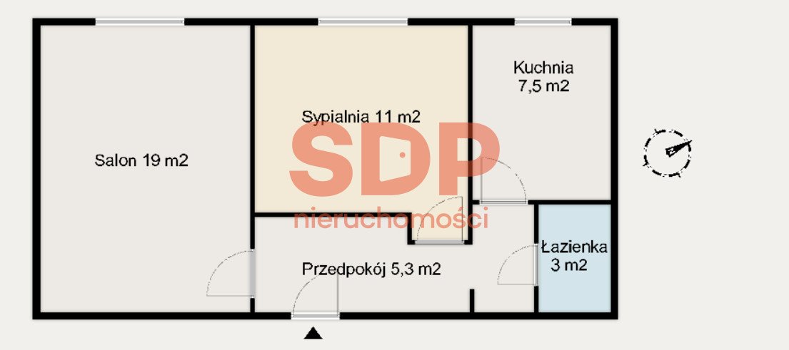 Mieszkanie dwupokojowe na sprzedaż Warszawa, Śródmieście Południowe, Mokotowska  46m2 Foto 11