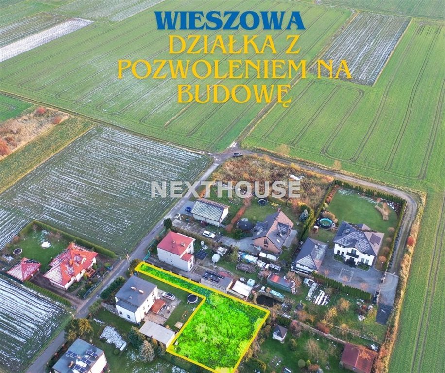 Działka budowlana na sprzedaż Wieszowa  649m2 Foto 1