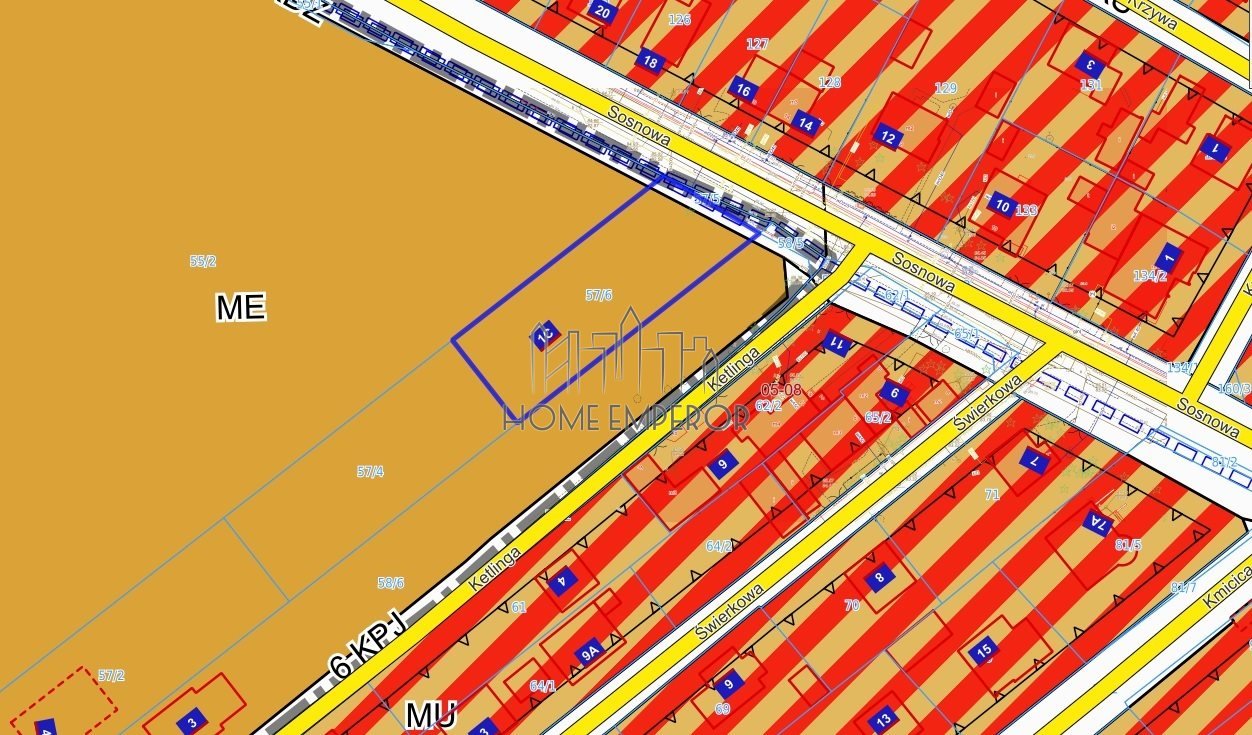 Zapraszam do obejrzenia działki 1150 m² z mediami i planem w Markach Marki, Marki, Sosnowa  1 150m2 Foto 1