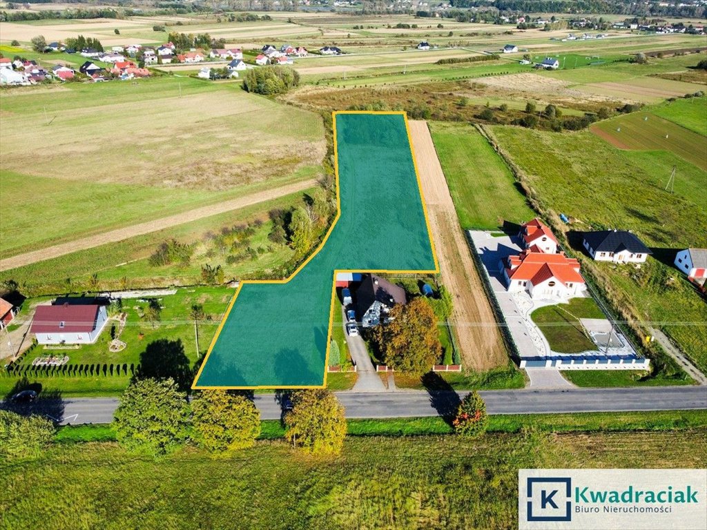 Działka budowlana na sprzedaż Brzyska  7 621m2 Foto 1