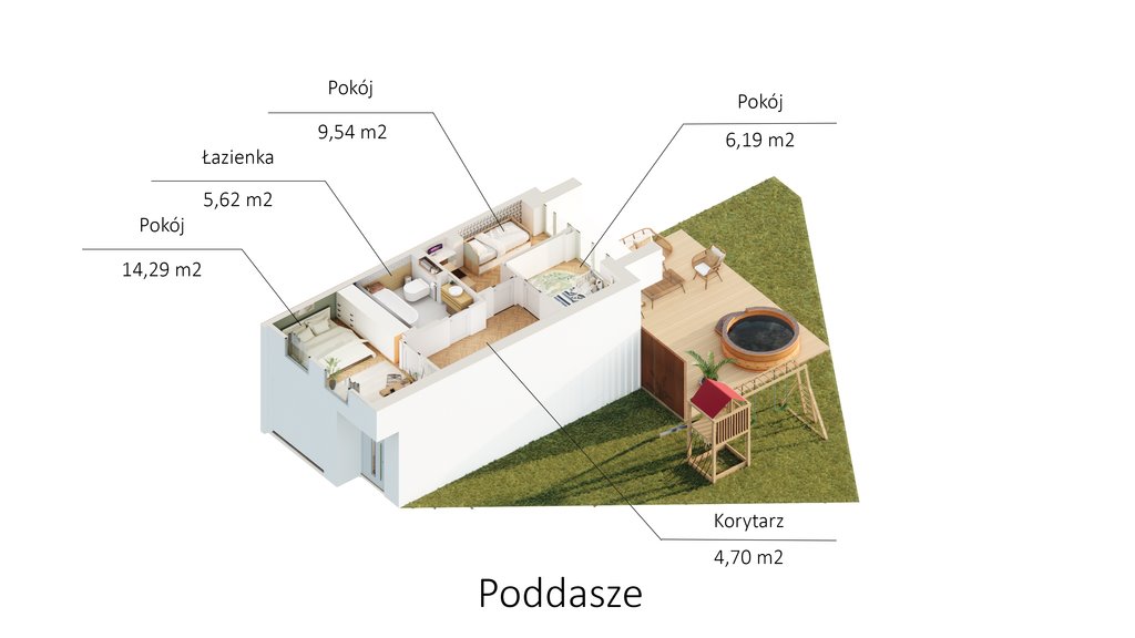 Dom na sprzedaż Kobylany, Kwiatowa  89m2 Foto 14