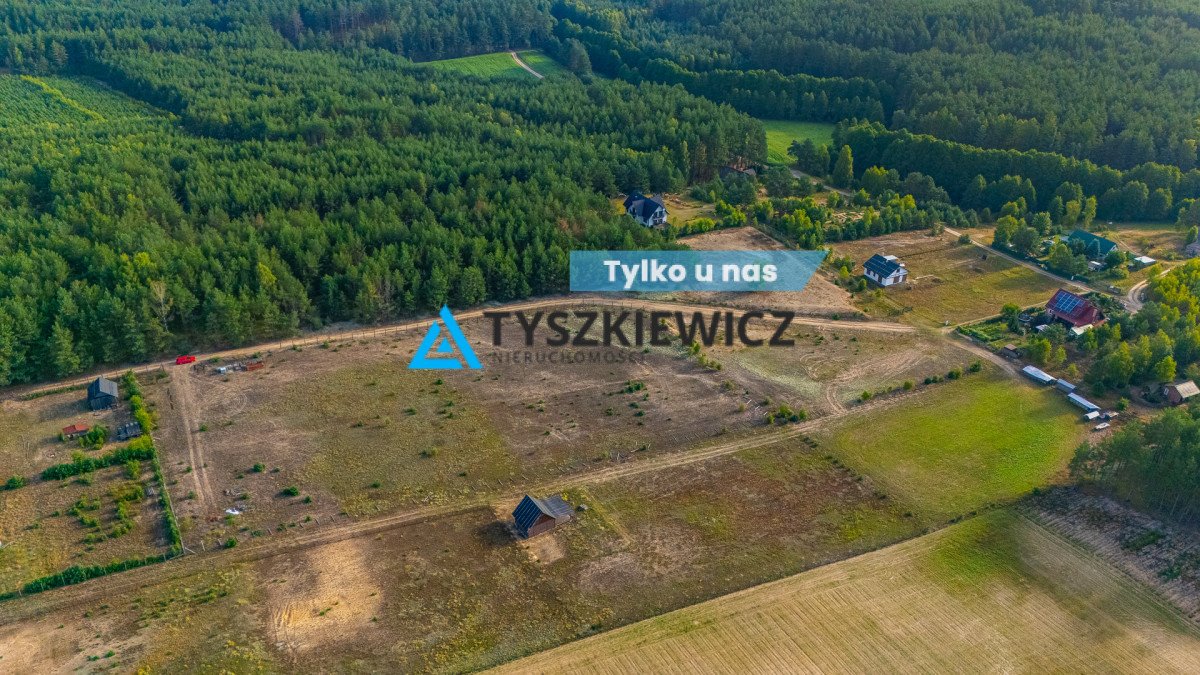 Działka budowlana 3338 m² w spokojnej okolicy Swornegaci Swornegacie  3 338m2 Foto 1