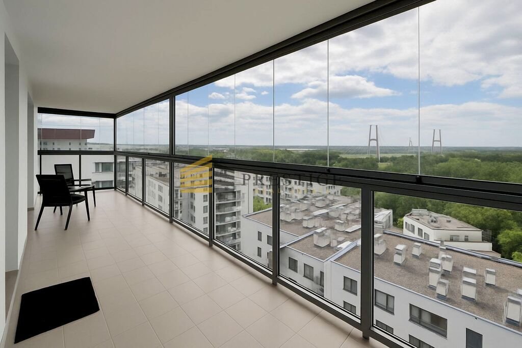 Mieszkanie 106 m² z panoramicznym widokiem na Wisłę - taras 50 m² Warszawa, Praga-Południe, Jugosłowiańska  106m2 Foto 1