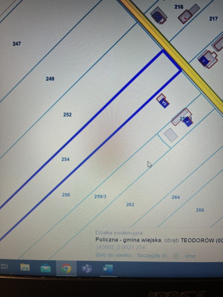 Działka 1,97 ha z warunkami zabudowy przy asfaltowej drodze Helenów  19 700m2 Foto 1