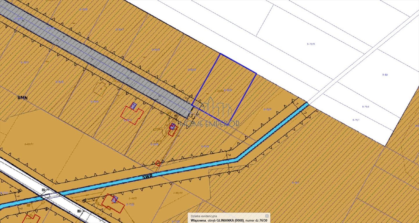 Działka budowlana na sprzedaż Glinianka, Wawrzyniecka  1 600m2 Foto 1