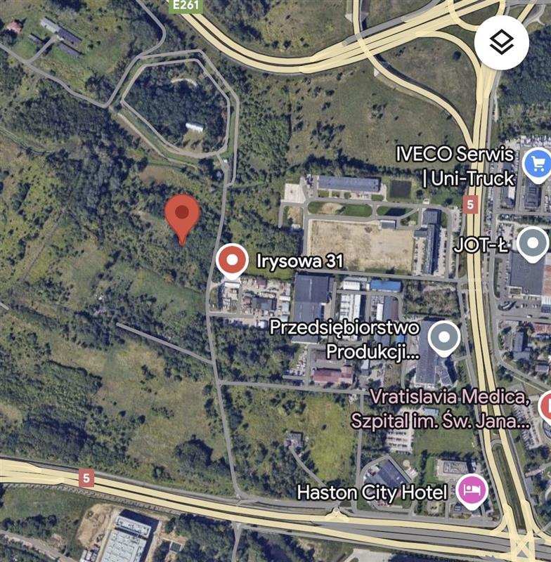 Polecam działkę inwestycyjną 8 100 m² z mediami, blisko AOW Wrocław, Psie Pole, ŻMIGRODZKA okolice AOW PRZEMYSŁOWA USŁUGOWAWA  8 100m2 Foto 1