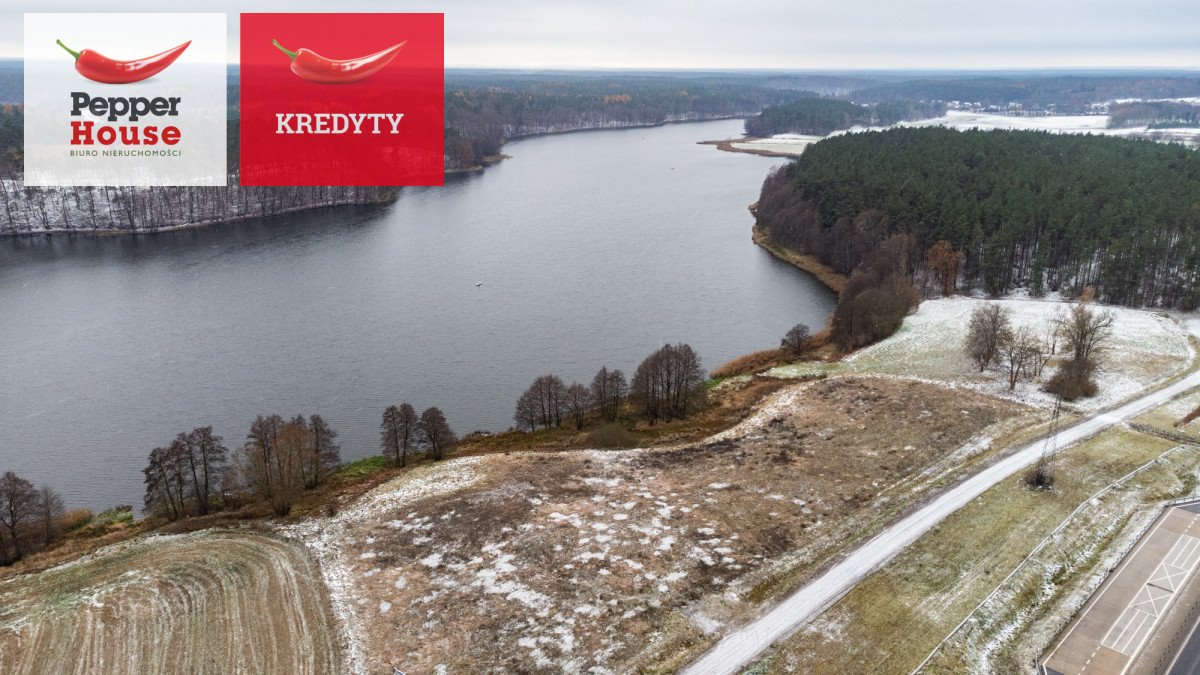 Działka nad Jeziorem Wierzysko w Kościerzynie, 8593 m² Kościerzyna  8 593m2 Foto 1