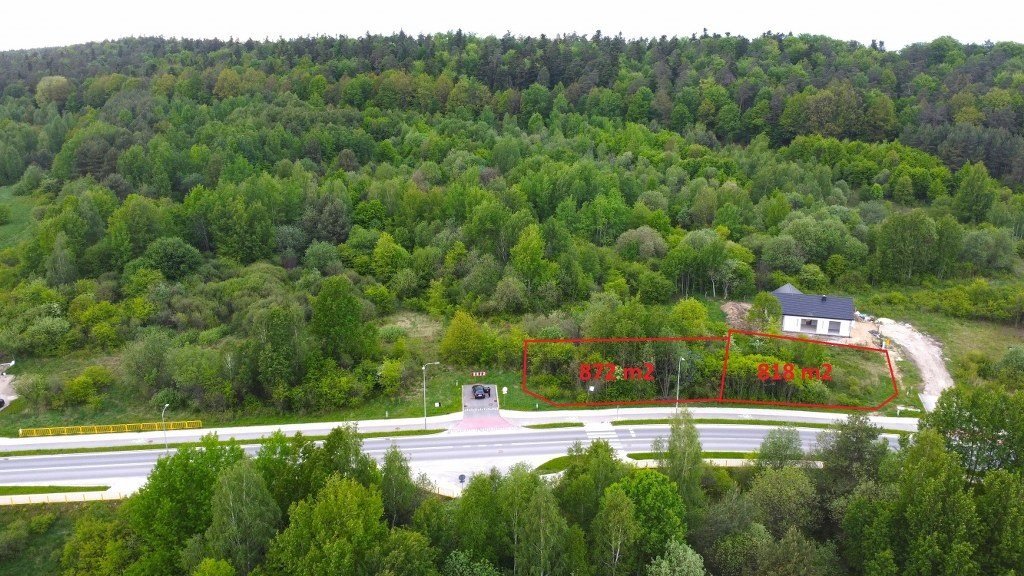 Do sprzedania działka 1690 m² pod zabudowę jednorodzinną Kielce, Dąbrowa  1 690m2 Foto 1