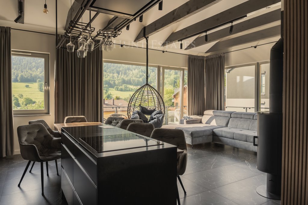 Apartament z panoramicznym widokiem na Skrzyczne, sauna, balkon Szczyrk, Jodłowa  73m2 Foto 1