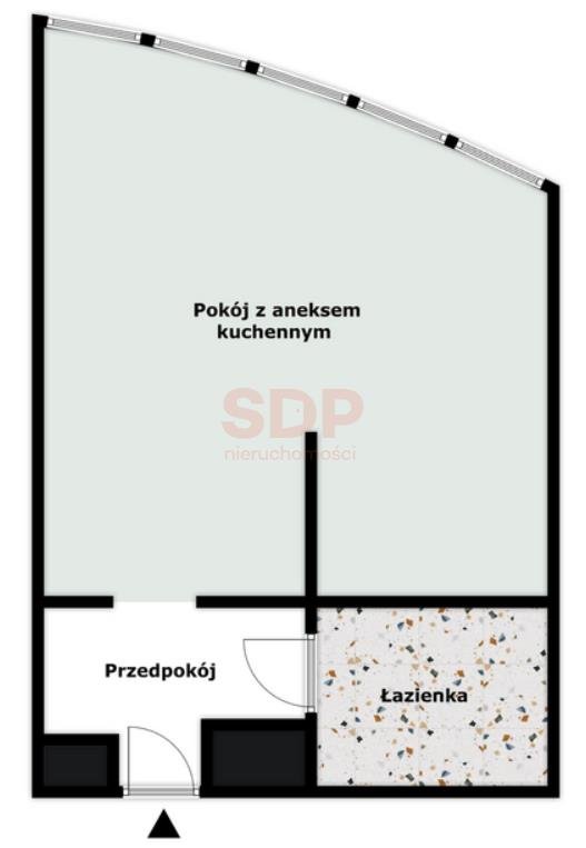 Mieszkanie dwupokojowe na sprzedaż Wrocław, Krzyki, Powstańców Śląskich  51m2 Foto 2