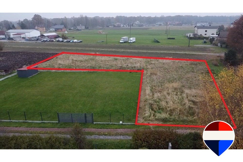 Działka budowlana 1841 m² w Zaborzu – idealna pod inwestycję Zaborze, Czereśniowa 0  1 841m2 Foto 1