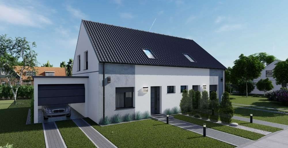 Nowoczesny dom 106 m² z garażem, ogród, bezczynsz Namysłów, BRZESKA  105m2 Foto 1