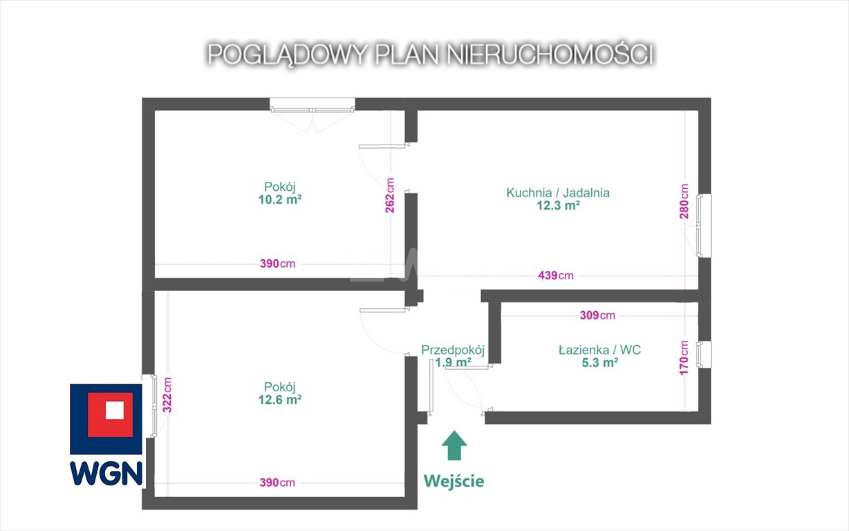 Mieszkanie dwupokojowe na sprzedaż Gliwice, Sośnica, Sośnica  51m2 Foto 7