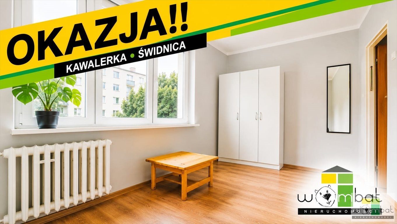 Kawalerka 22 m² na Osiedlu Młodych w Świdnicy - polecam! Świdnica  22m2 Foto 1