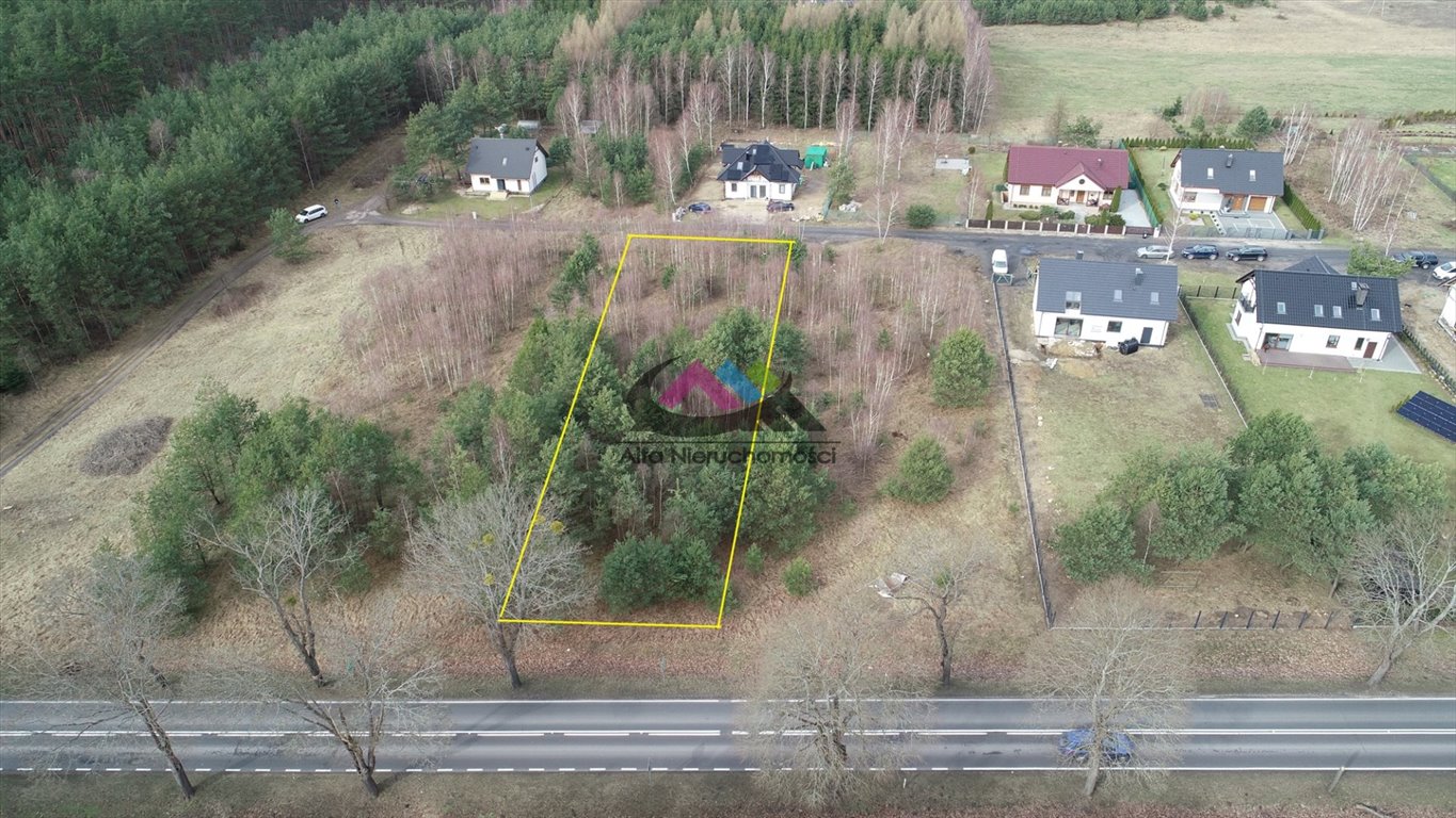 Duża działka budowlana 1774 m² w Skórce – świetna inwestycja! Skórka  1 774m2 Foto 1