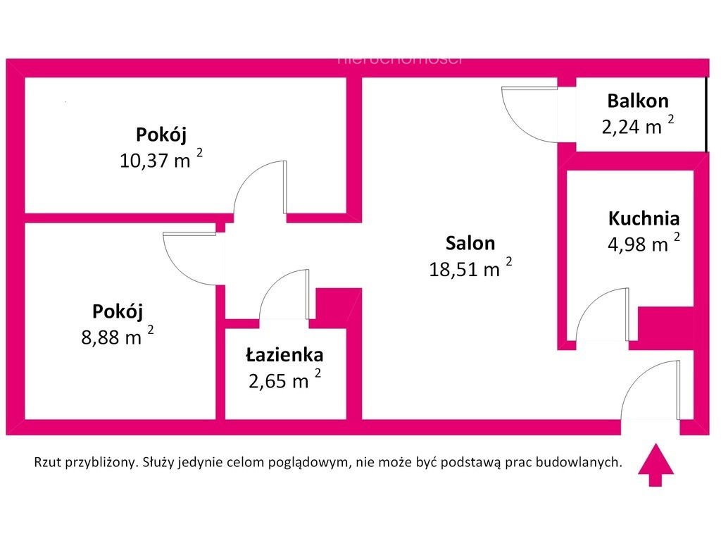 Mieszkanie trzypokojowe na sprzedaż Lublin, Lwowska  49m2 Foto 3