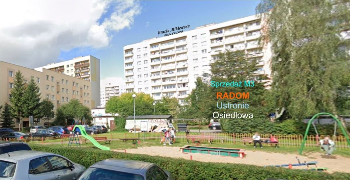 Mieszkanie dwupokojowe na sprzedaż Radom, Ustronie, Osiedlowa  44m2 Foto 2