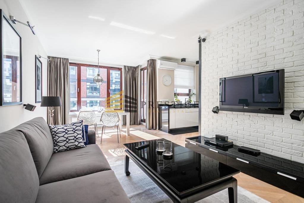 Nowoczesny 90 m² apartament w Powiślu z tarasem - polecam! Warszawa, Śródmieście, Leszczyńska  90m2 Foto 1
