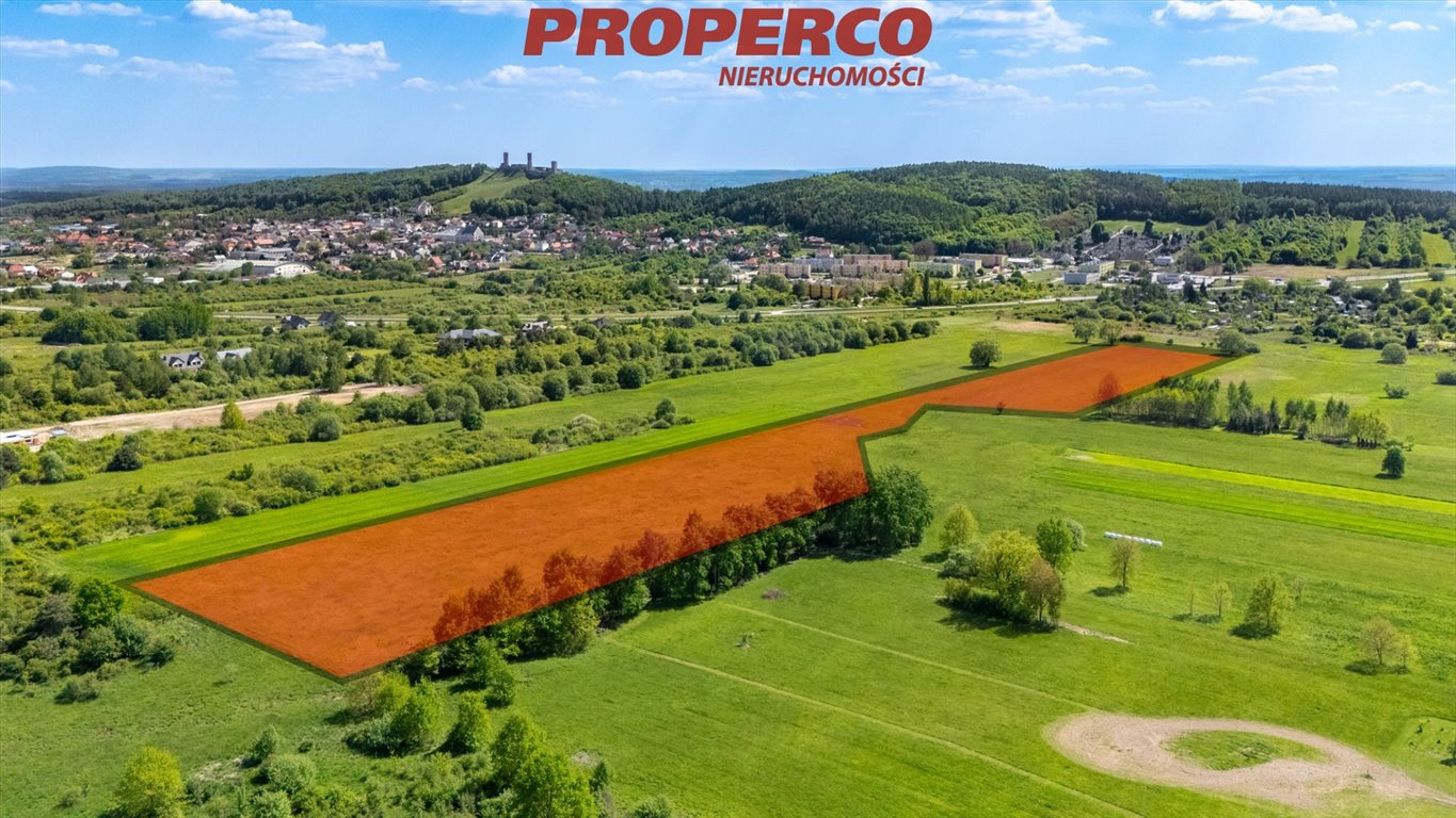 Działka 36 064 m² z widokiem na zamek w Chęcinach Chęciny  36 064m2 Foto 1