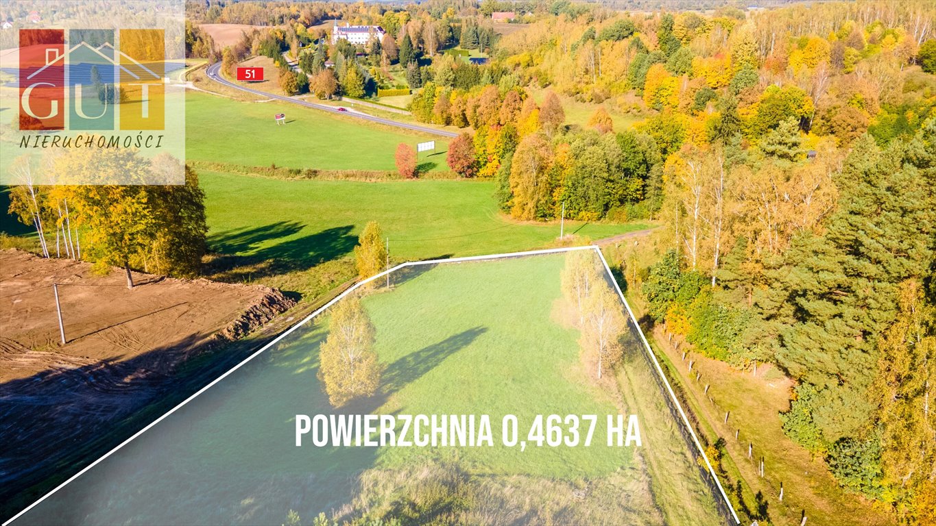 Działka budowlana na sprzedaż Spręcowo  4 637m2 Foto 3