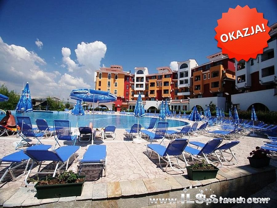 Luksusowy apartament z widokiem na basen - Marina Cape Bułgaria, Aheloy, MARINA CAPE  49m2 Foto 1