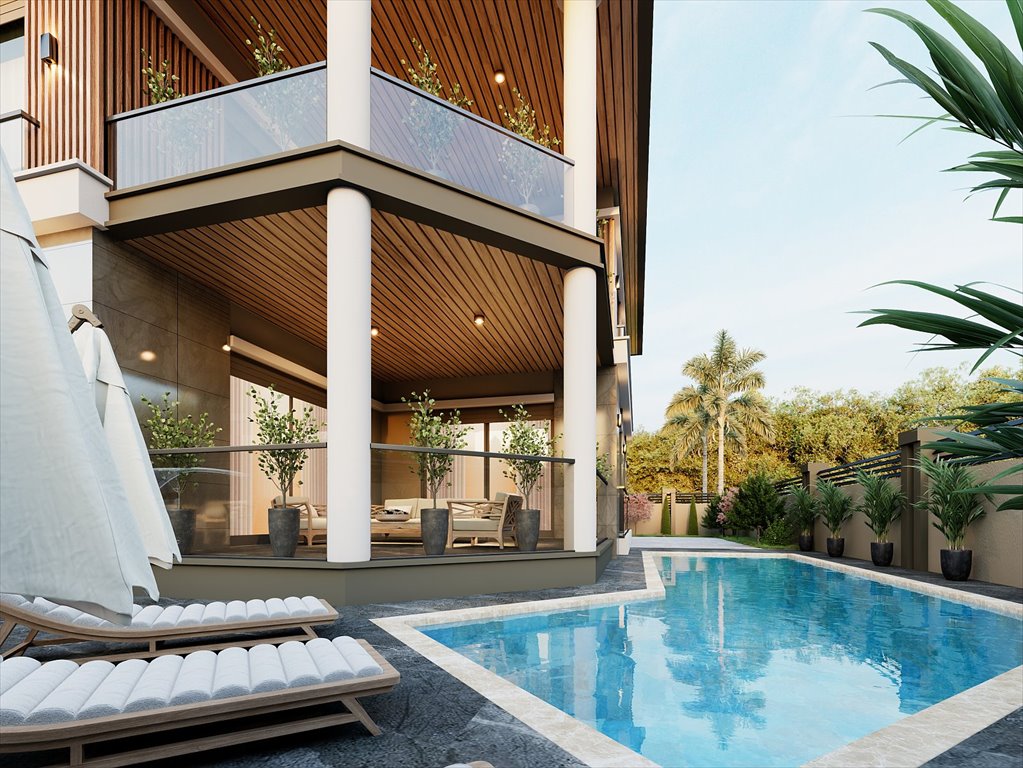 Luksusowa willa z basenem i widokiem na góry w Antalyi Turcja, Antalya, Düzlerçamı, Döşemealtı, Antalya  330m2 Foto 1