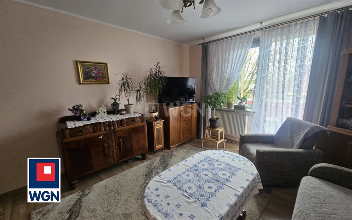 Przestronne 2 pokoje z balkonem, pełne wyposażenie, niski czynsz myszków, SIKORSKIEGO 53 G  47m2 Foto 1