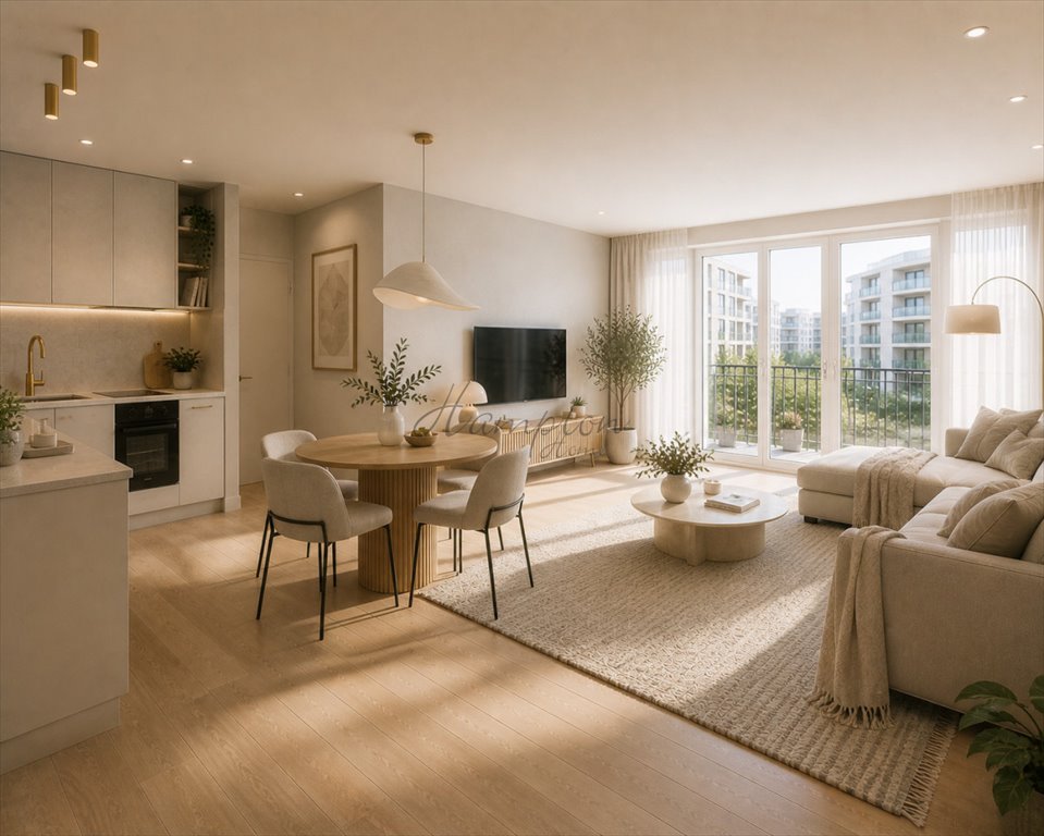 Ekskluzywny apartament 88,4 m² z 3 sypialniami i balkonami Warszawa, Mokotów, Wołoska  88m2 Foto 1