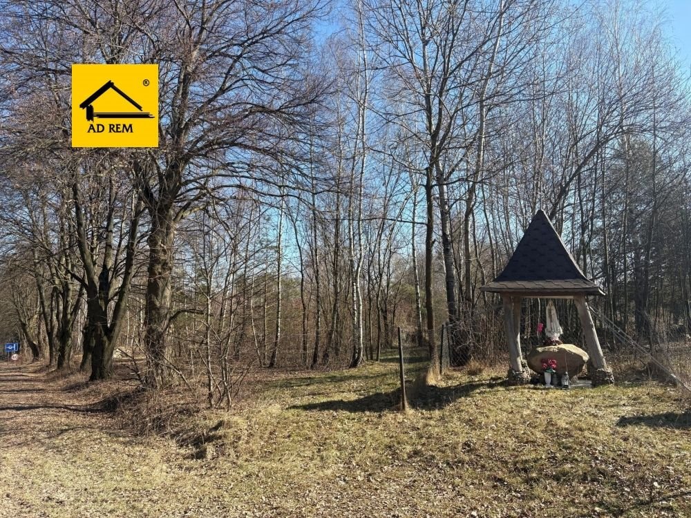 Działka 1500 m² z pozwoleniem na dom w Kębło, las, media Kębło, Kębło, Kazimierz Dolny  1 500m2 Foto 1
