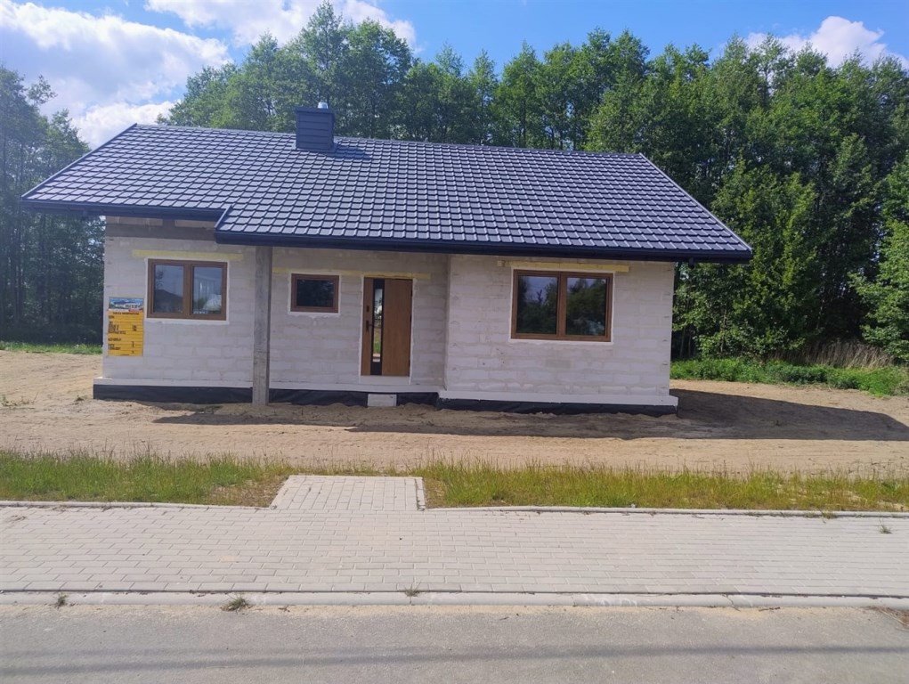 Dom z tarasem i lasem, 77 m2, duża działka 1435 m2 Mochowo, Wrzosowa  77m2 Foto 1