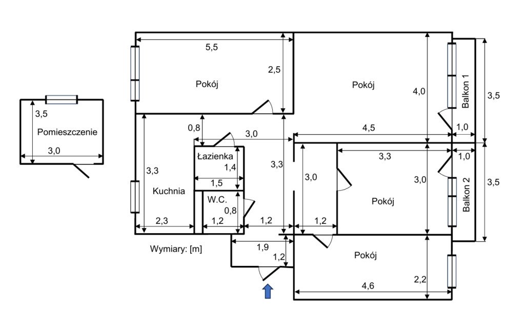 Mieszkanie czteropokojowe  na sprzedaż Radom, Mieczysława Niedziałkowskiego  75m2 Foto 20