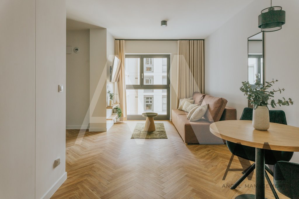 Nowoczesne studio 27 m2 z dostępem do wellness i usług premium Wrocław, Walońska  27m2 Foto 1