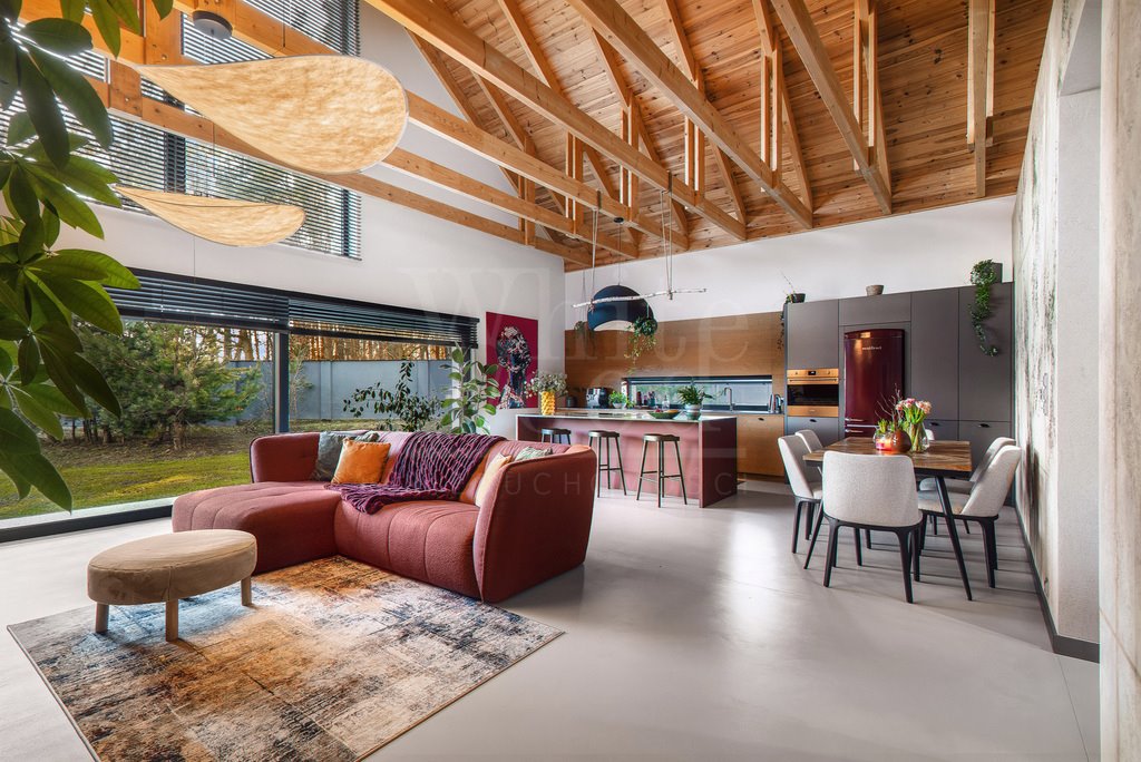 Nowoczesna stodoła 162 m² na dużej działce 2432 m2 Koteże, Kormorana  162m2 Foto 1